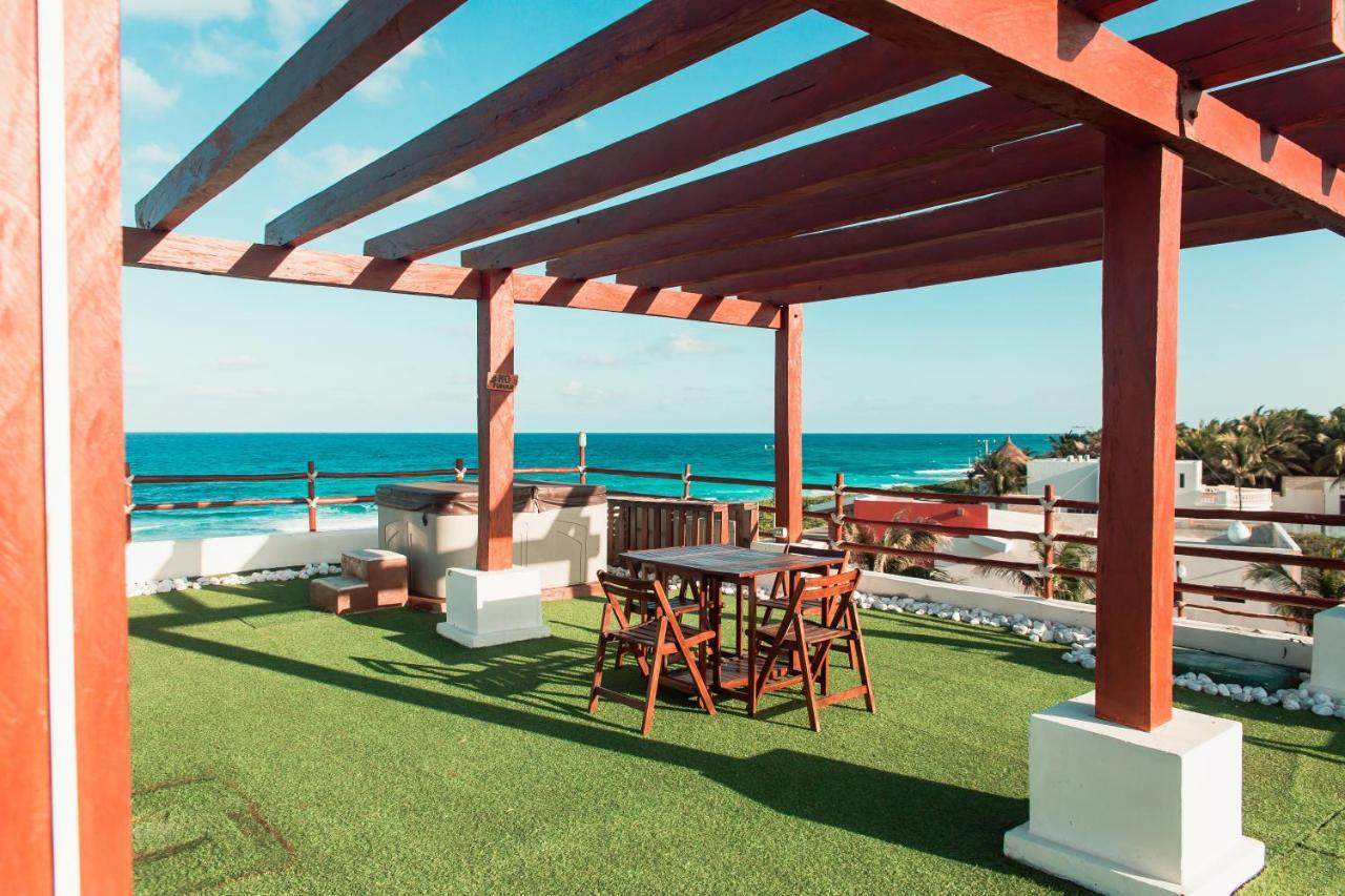 Villa With Ocean View, Pool, Restaurant And Rooftop Isla Mujeres Ngoại thất bức ảnh