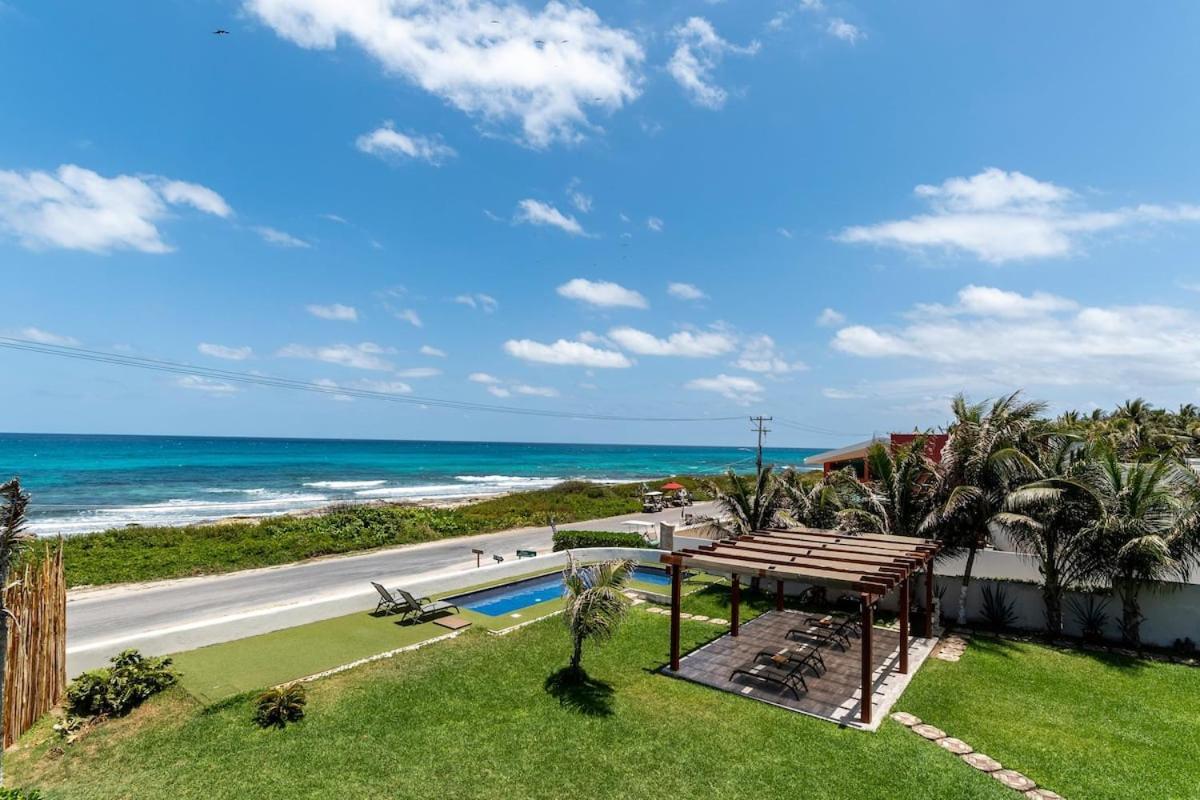 Villa With Ocean View, Pool, Restaurant And Rooftop Isla Mujeres Ngoại thất bức ảnh
