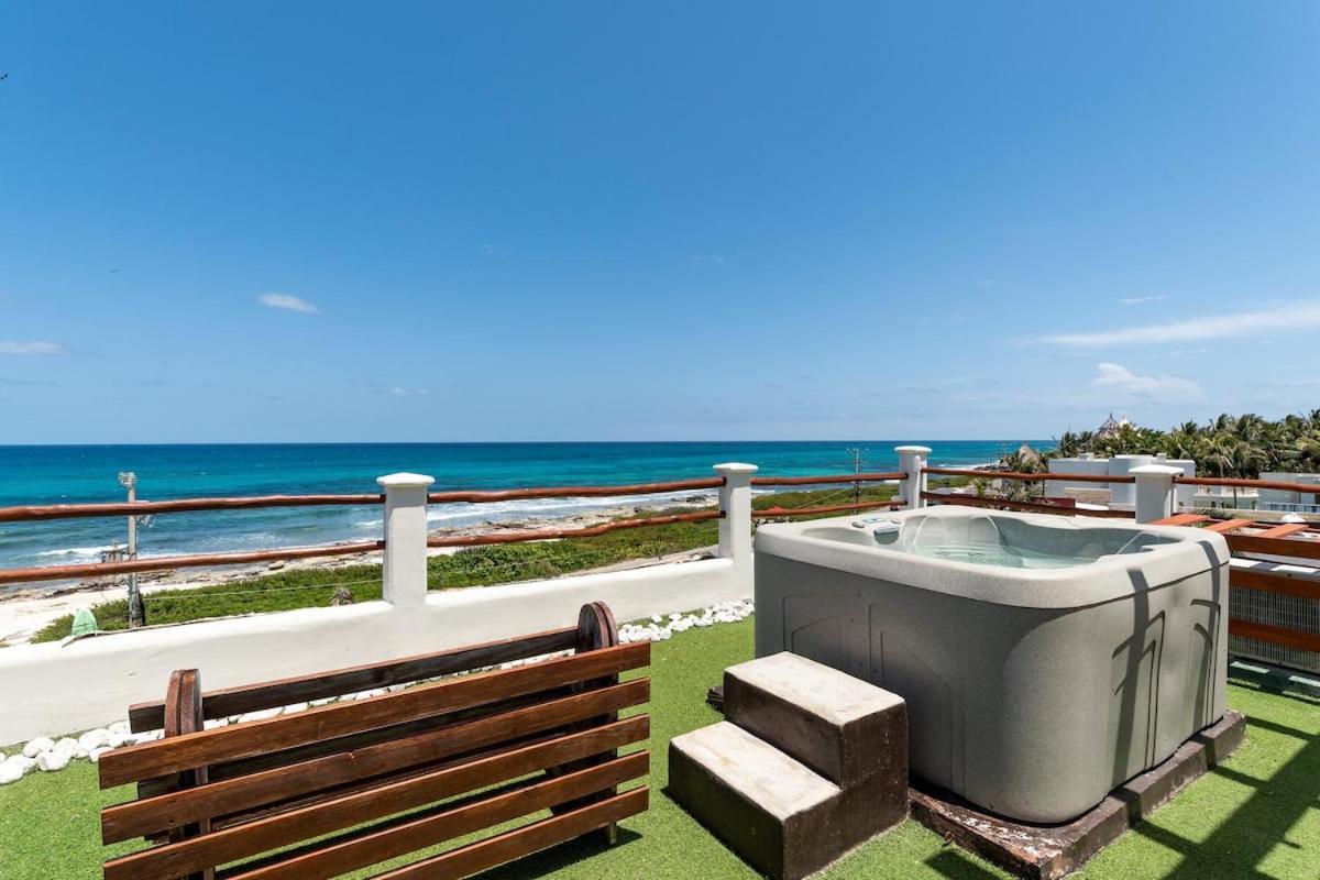 Villa With Ocean View, Pool, Restaurant And Rooftop Isla Mujeres Ngoại thất bức ảnh